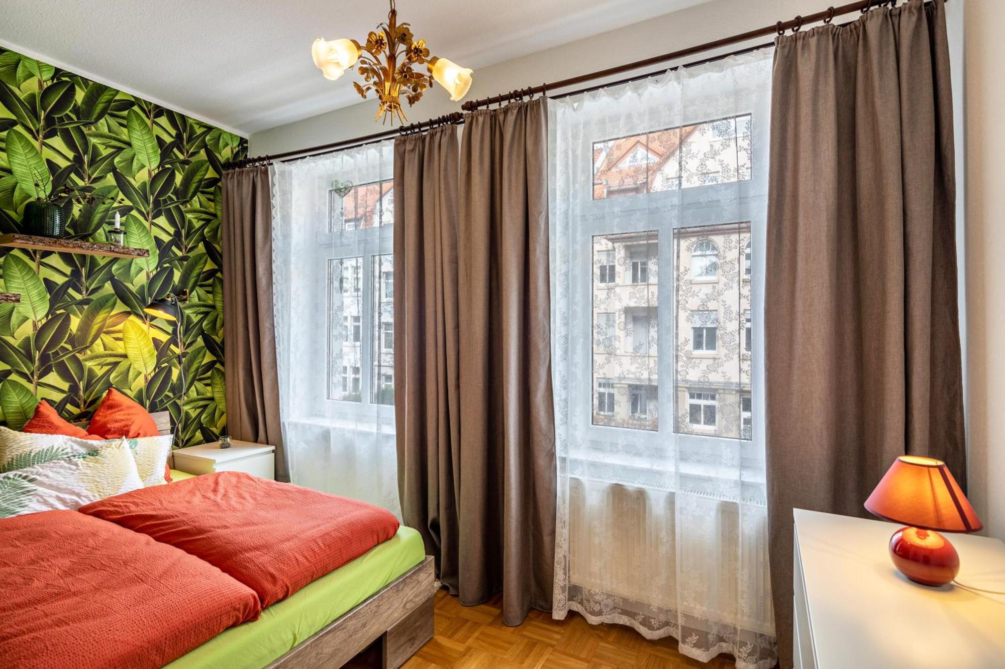 Balkon Apartment Shanti Lu Erfurt Kültér fotó