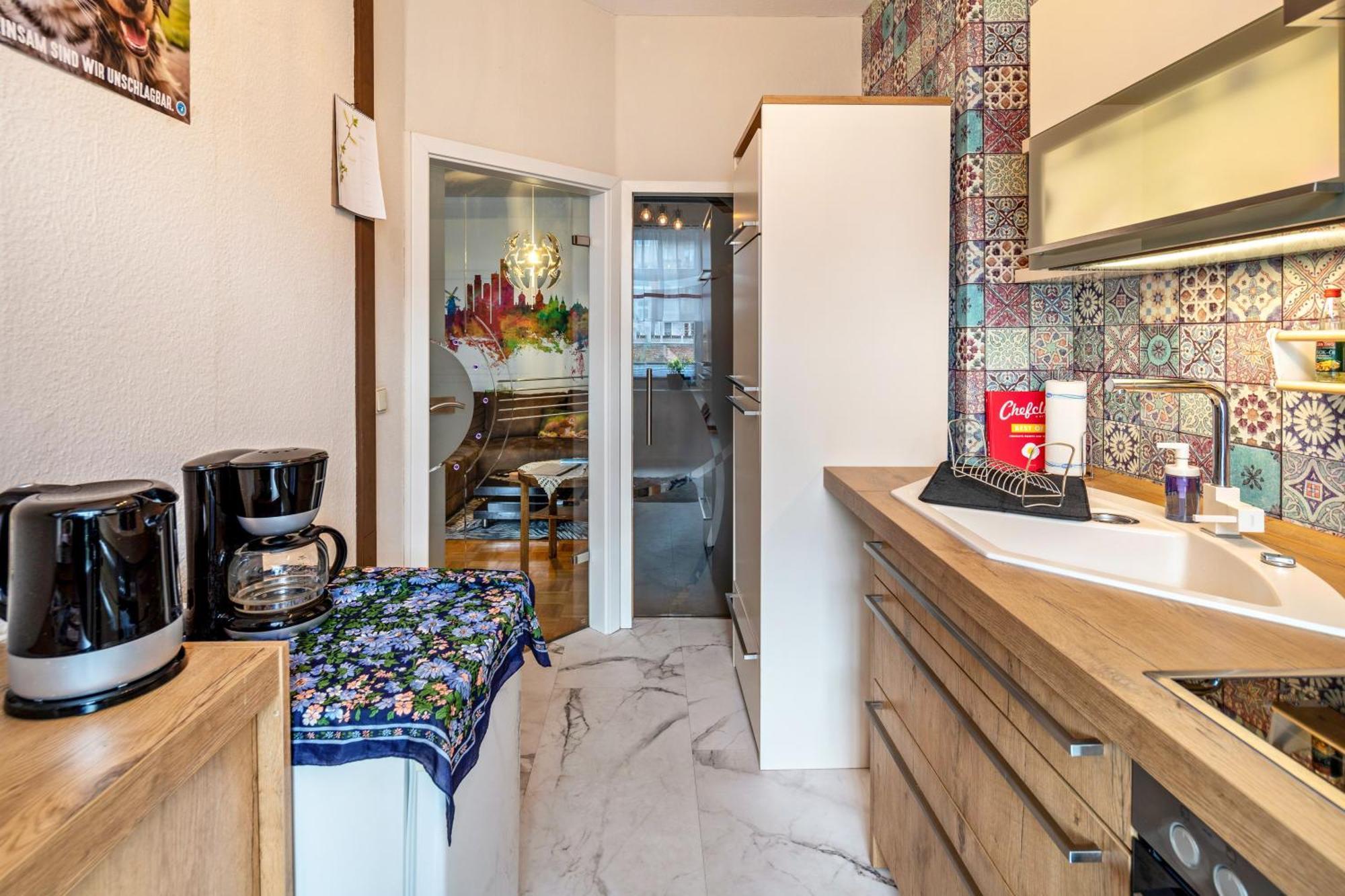 Balkon Apartment Shanti Lu Erfurt Kültér fotó