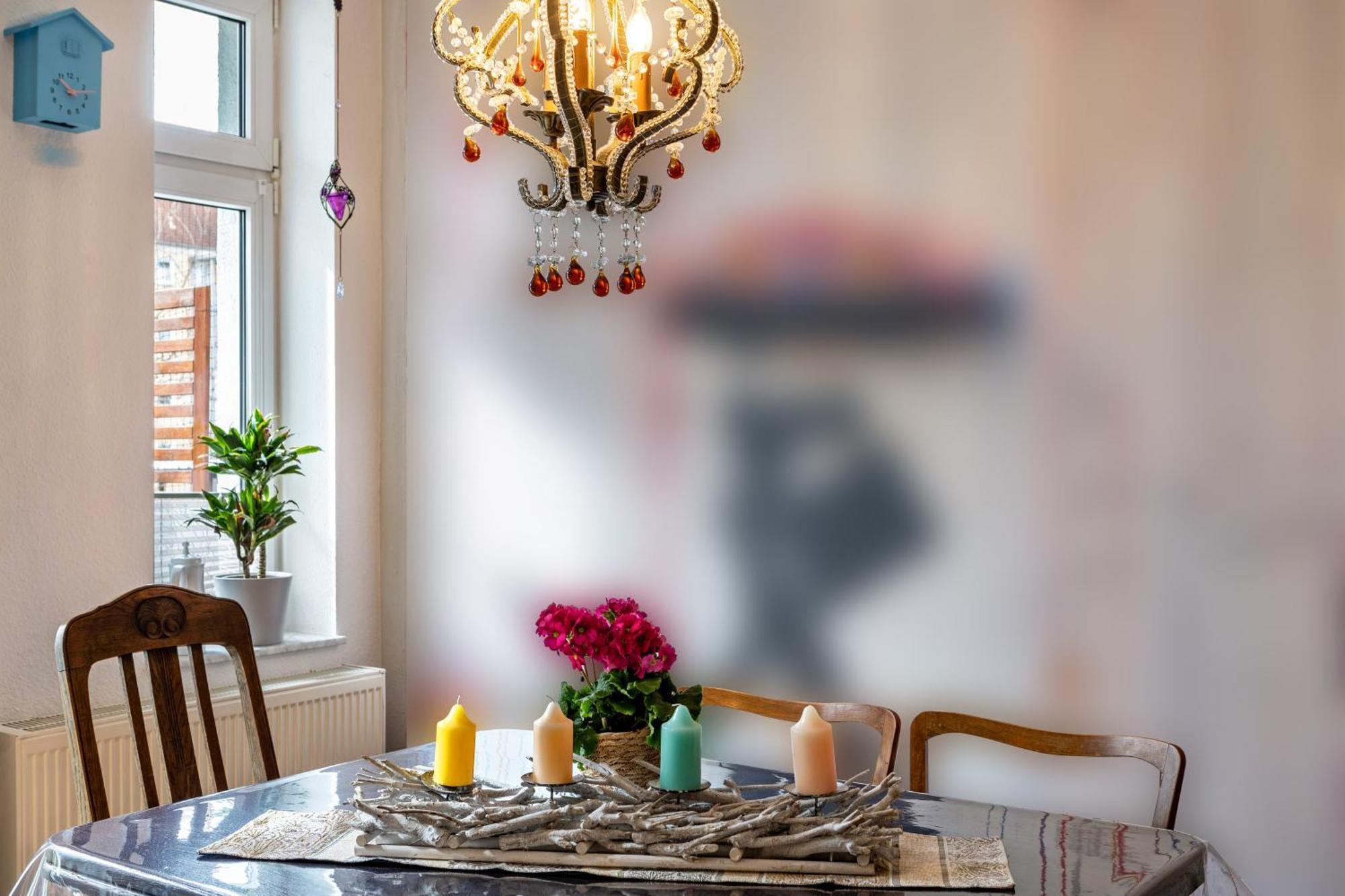 Balkon Apartment Shanti Lu Erfurt Kültér fotó
